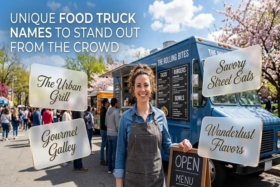 Unique food truck names to help your mobile kitchen stand out from competitors