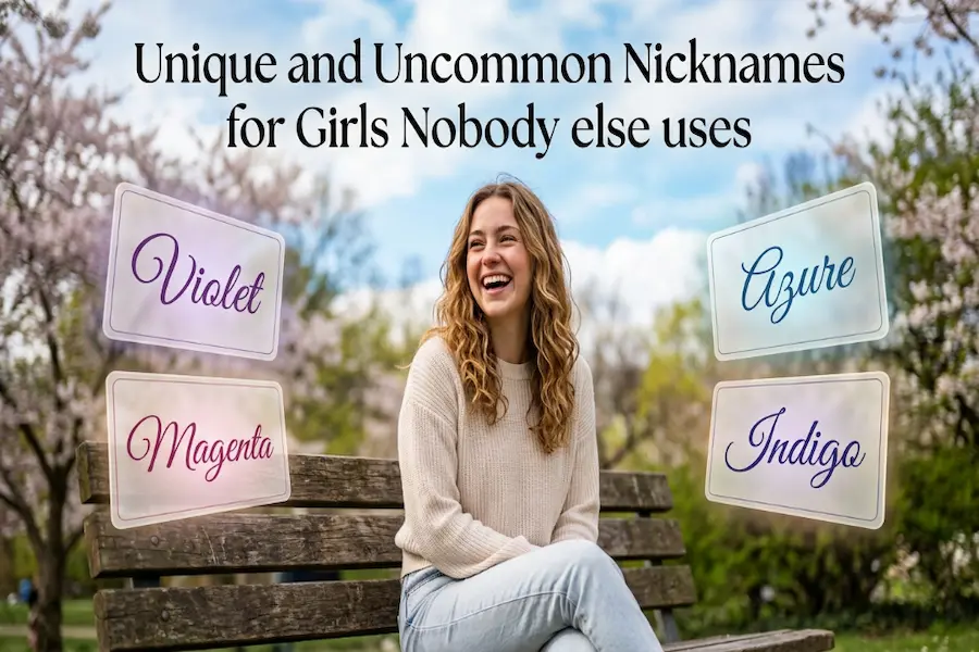 Rare, unique, and uncommon nicknames for girls that stand out